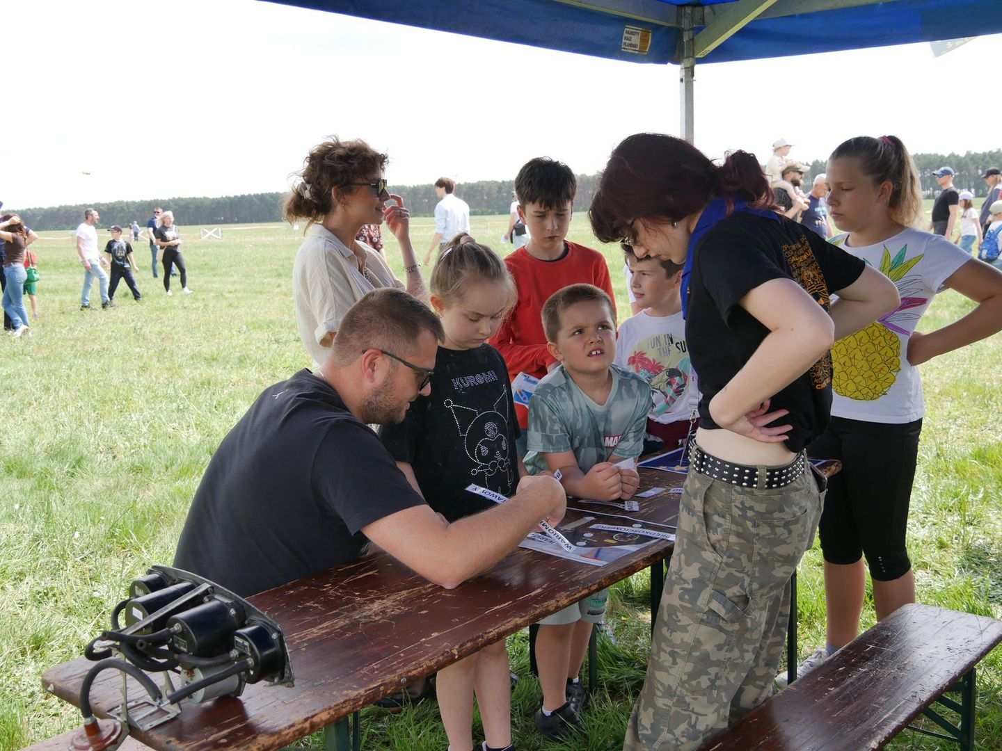 Dzień Dziecka na lotnisku w Kąkolewie