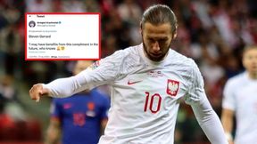 Zabawny wpis Krychowiaka. Chciał zapunktować u legendy