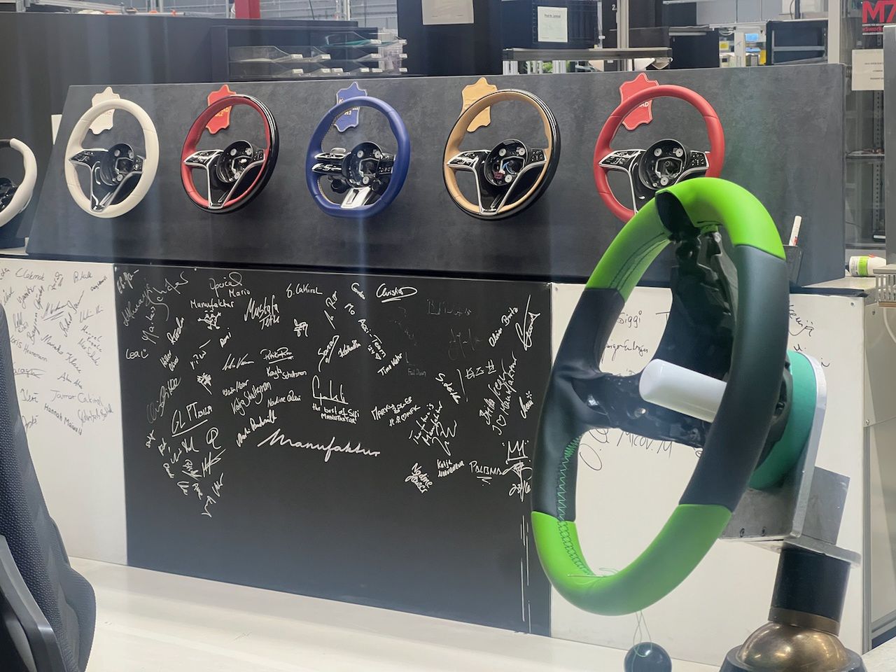 Mercedes Manufaktur w Sindelfingen