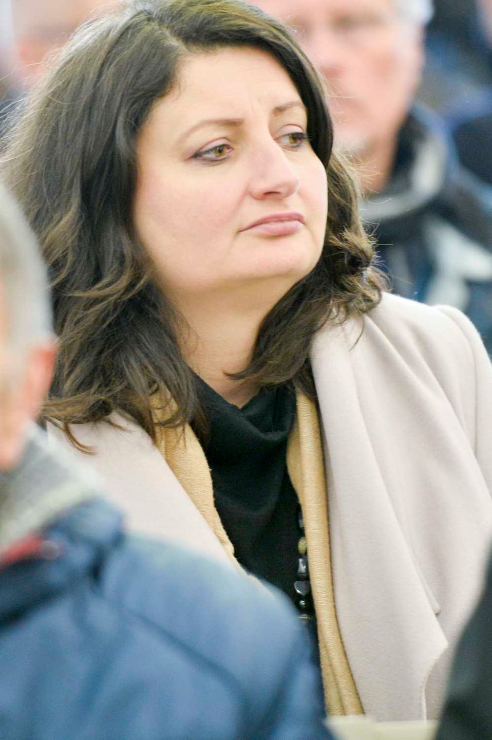 Anna Solnicka-Heller - pogrzeb Tadeusza Plucińskiego