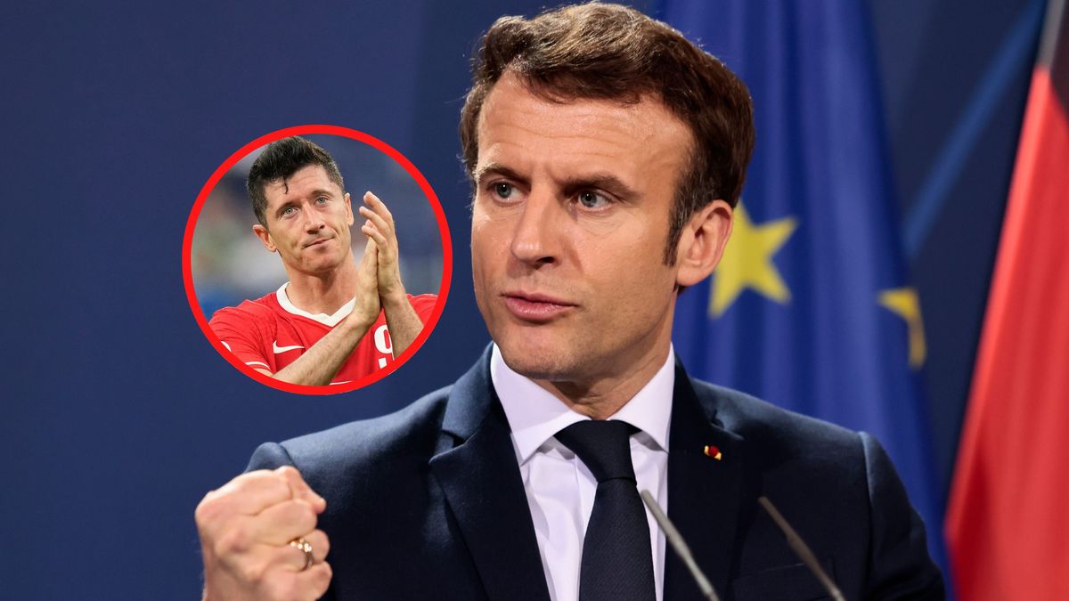 Getty Images / Emmanuel Macron, Robert Lewandowski