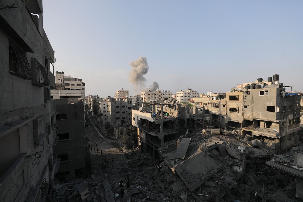 Zniszczona Strefa Gazy