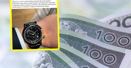 Wrzucił zdjęcie zegarka za 1,4 mln. W sieci się zagotowało