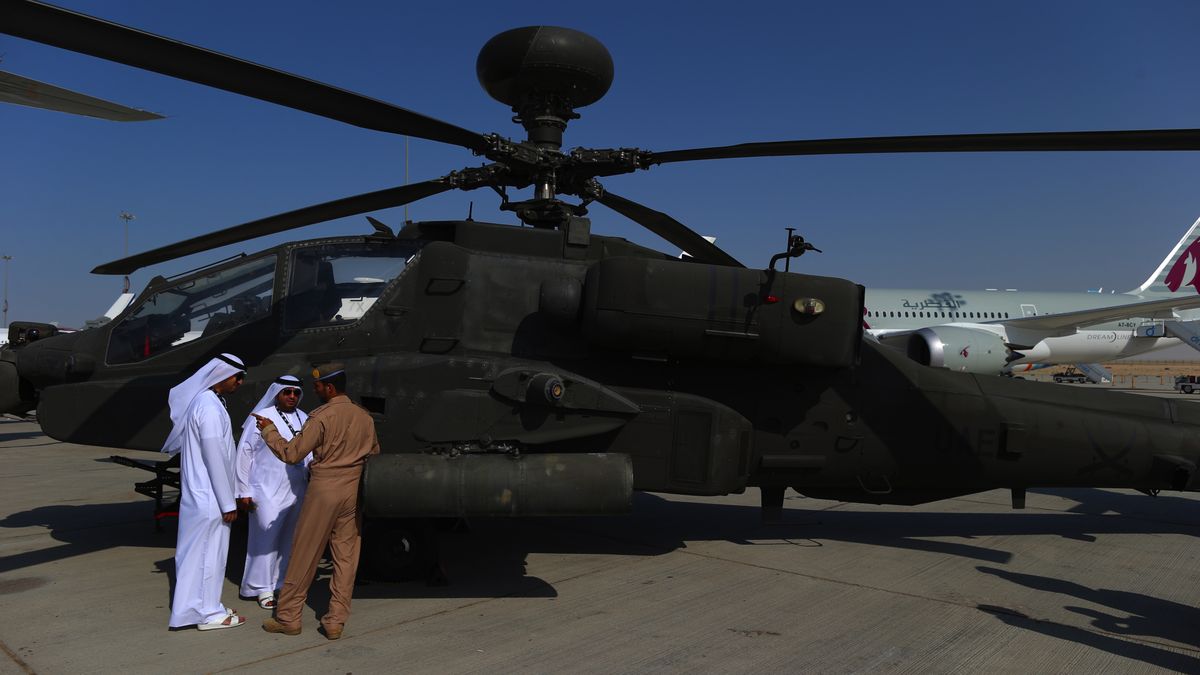 Wypadek śmigłowca w ZEA (zdjęcie ilustracyjne)