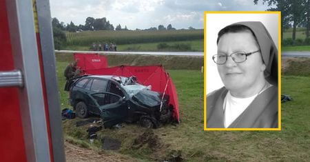 Zakonnica zginęła na miejscu. Wypadek wstrząsnął społecznością Podlasia