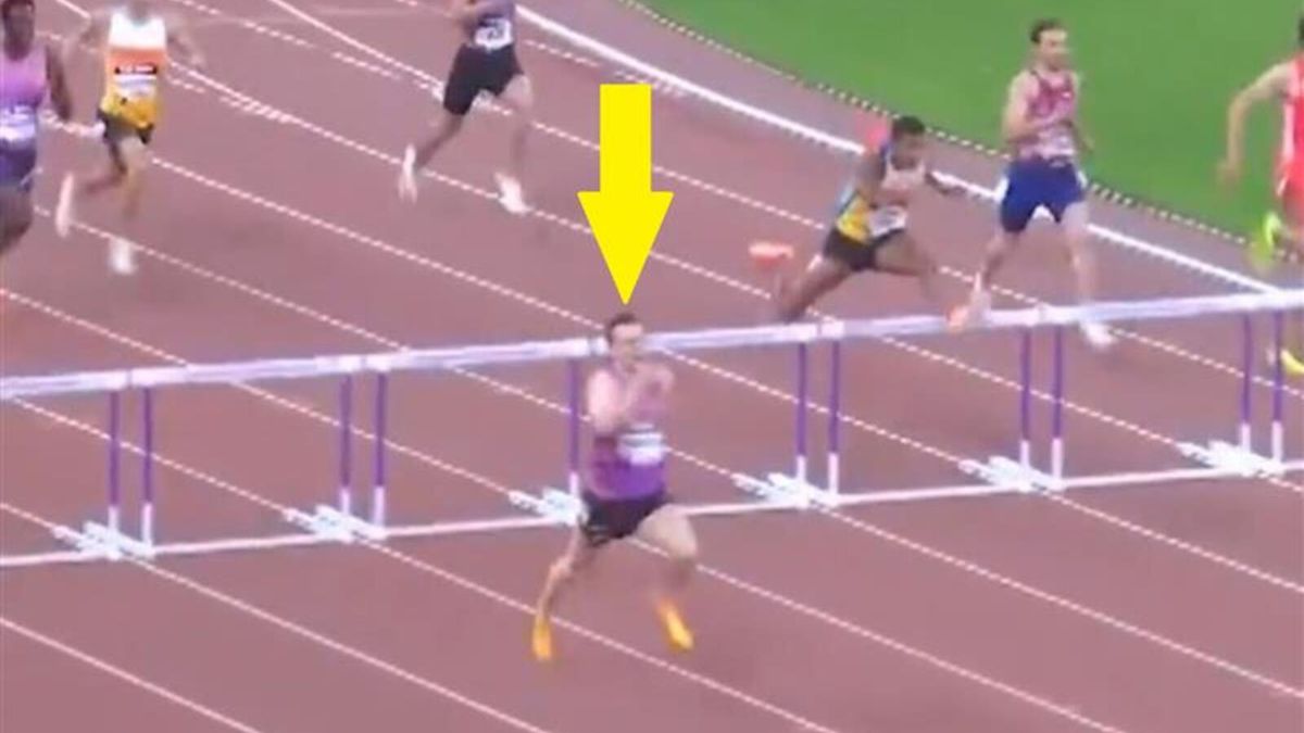 Twitter / Wanda Diamond League / rekordowy bieg Karstena Warholma