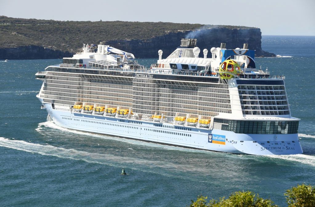 Jeden ze statków należących do armatora Royal Caribbean