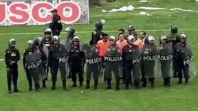 Sędziowie potrzebowali eskorty policji. Przerażające sceny w meczu Pucharu Peru (wideo)