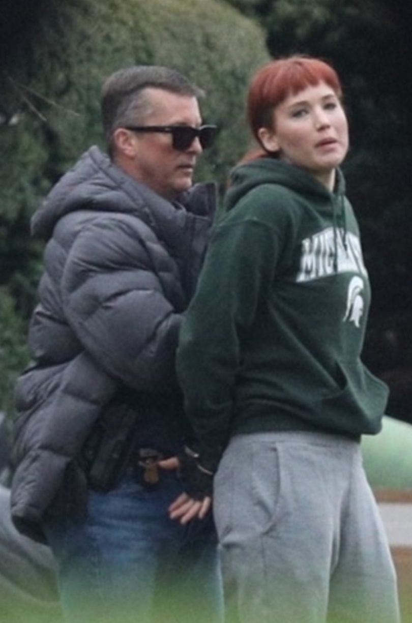 Leonardo DiCaprio i Jennifer Lawrence na planie nowego filmu Netfliksa