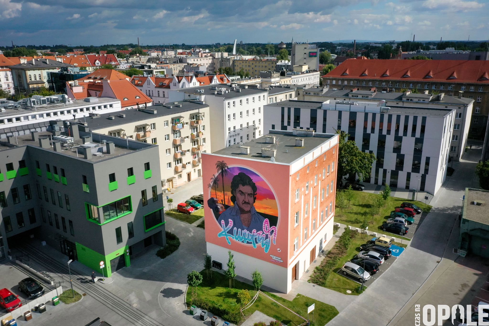 Mural upamiętniający Krzysztofa Krawczyka