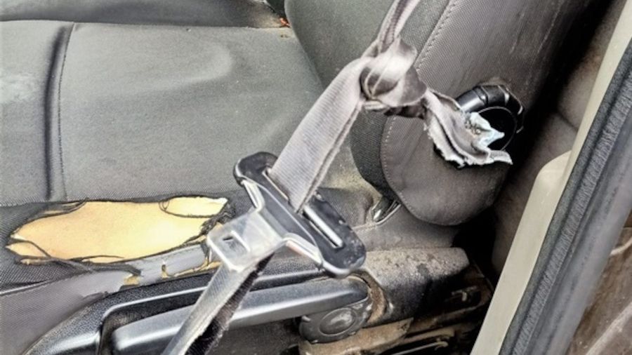 Przerwany pas to tylko jedna z wykrytych nieprawidłowości