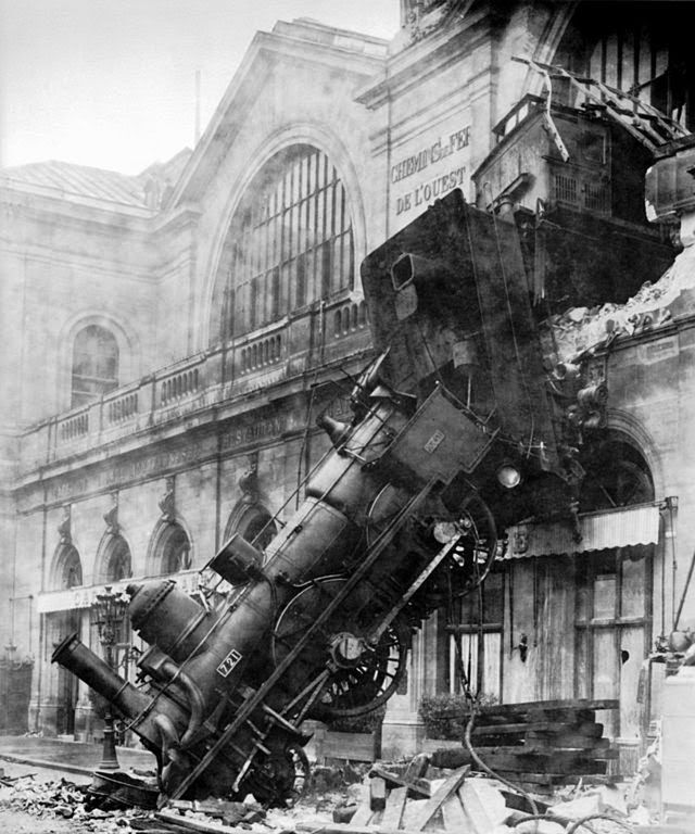 To zdjęcie zna chyba każdy. Oto niezwykła historia fotografii pociągu z dworca Montparnasse 3