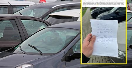 Znalazł to za wycieraczką. "Dzięki temu nie straciłem wiary w ludzi"