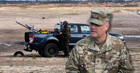 Amerykanie pokazali system antydronowy w Polsce. Nie wszystko poszło zgodnie z planem