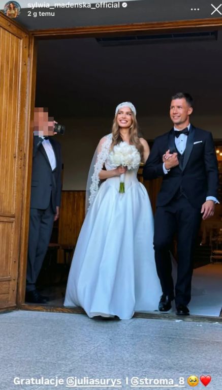 Julia Suryś wzięła ślub