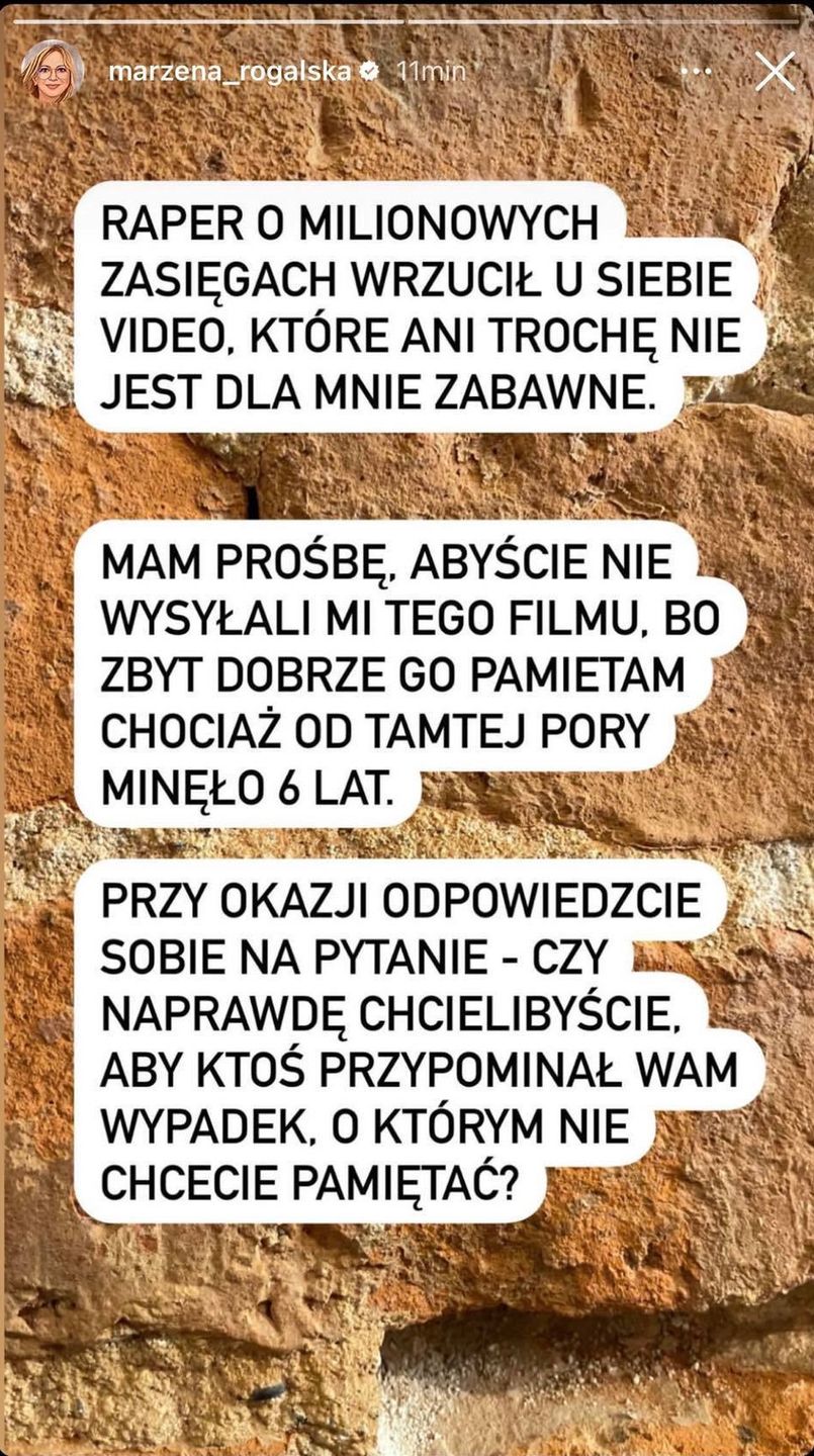 Rozżalona Marzena Rogalska uderza w Snoop Dogga za udostępnienie słynnego filmiku