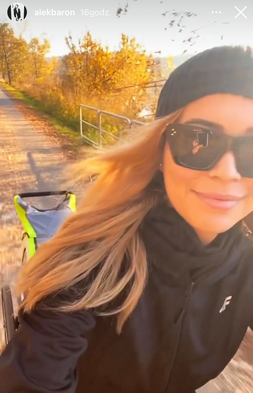 Sandra Kubicka i Baron na wakacjach