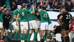 111 lat czekali na to zwycięstwo. Irlandczycy pokonali All Blacks (skrót)