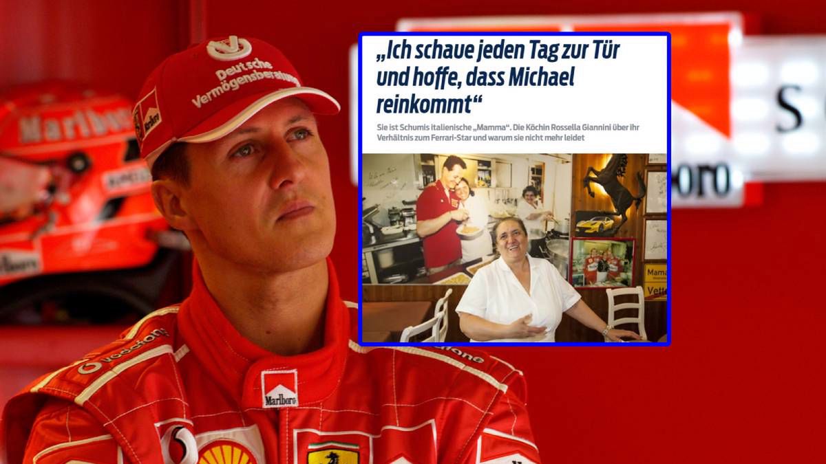 Materiały prasowe / Ferrari / Bild / Michael Schumacher / zrzut ekranu z Bildu