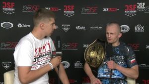 Jarosław Daschke z pasem po DSF Kickboxing Challenge 16. "To dla mnie olbrzymi krok w karierze"