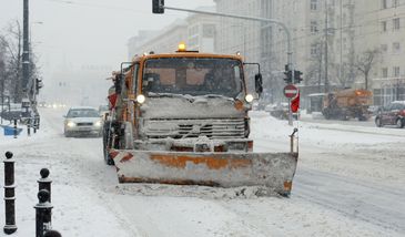 W ten weekend śnieg spodziewany jest także w Warszawie 