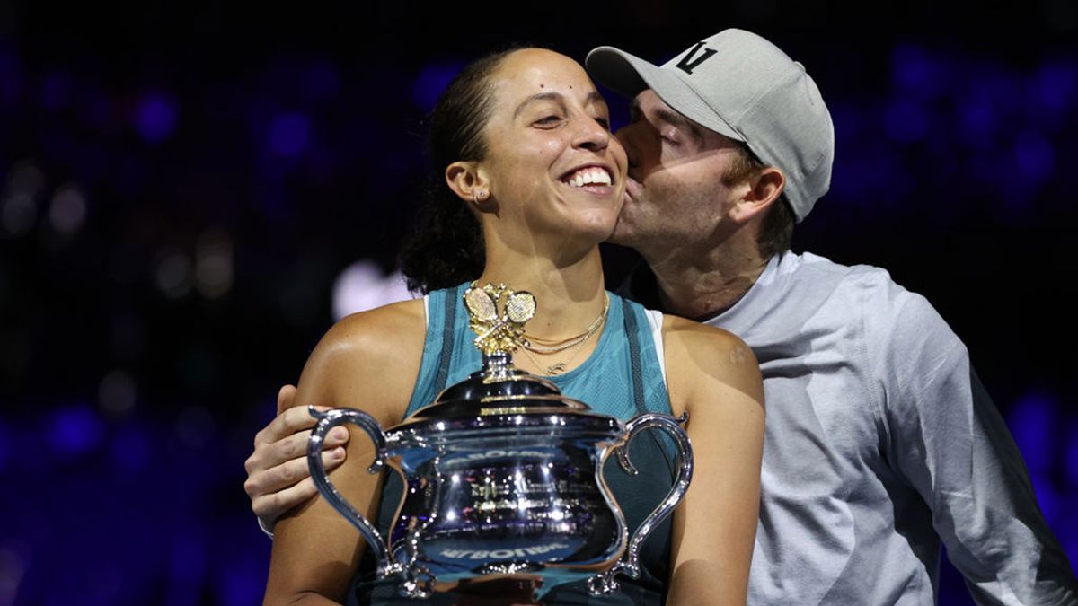 Getty Images / Cameron Spencer / Na zdjęciu: Madison Keys i Bjorn Fratangelo