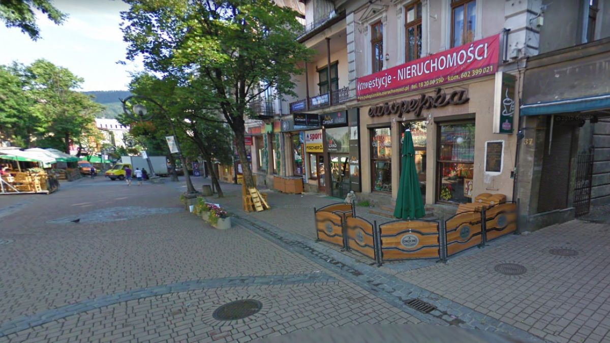 Miejsce, w którym doszło do ataku 