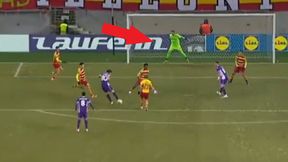 Ależ to wyjął. Spektakularna parada bramkarza Jagiellonii