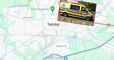 Kierowca potrącił matkę z dwójką dzieci. Akcja służb w Tarnowie