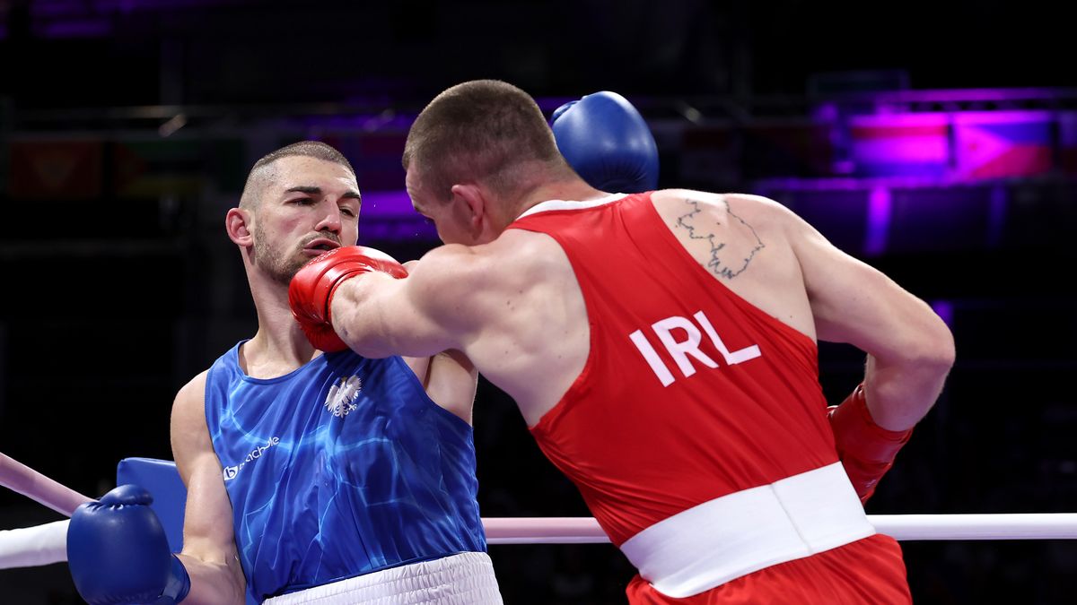 Zdjęcie okładkowe artykułu: Getty Images / Bereźnicki (na drugim planie) pożegnał się z igrzyskami