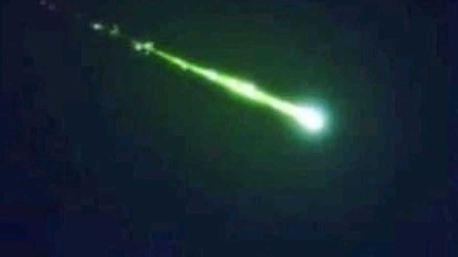Meteoryt nad Meksykiem
