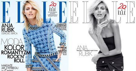 Anja na okładkach polskiego "Elle"! (FOTO)