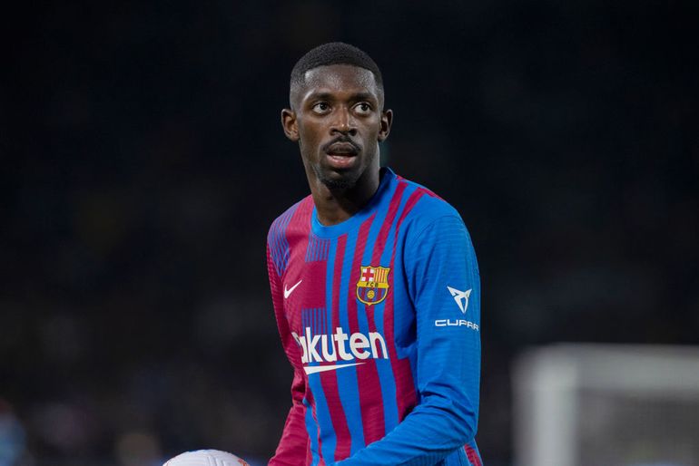 Dembele w barwach "Blaugrany"