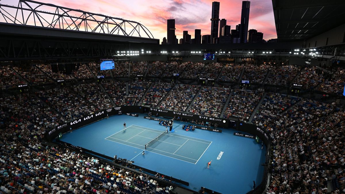 PAP/EPA / Lukas Coch / Na zdjęciu: Rod Laver Arena w Melbourne