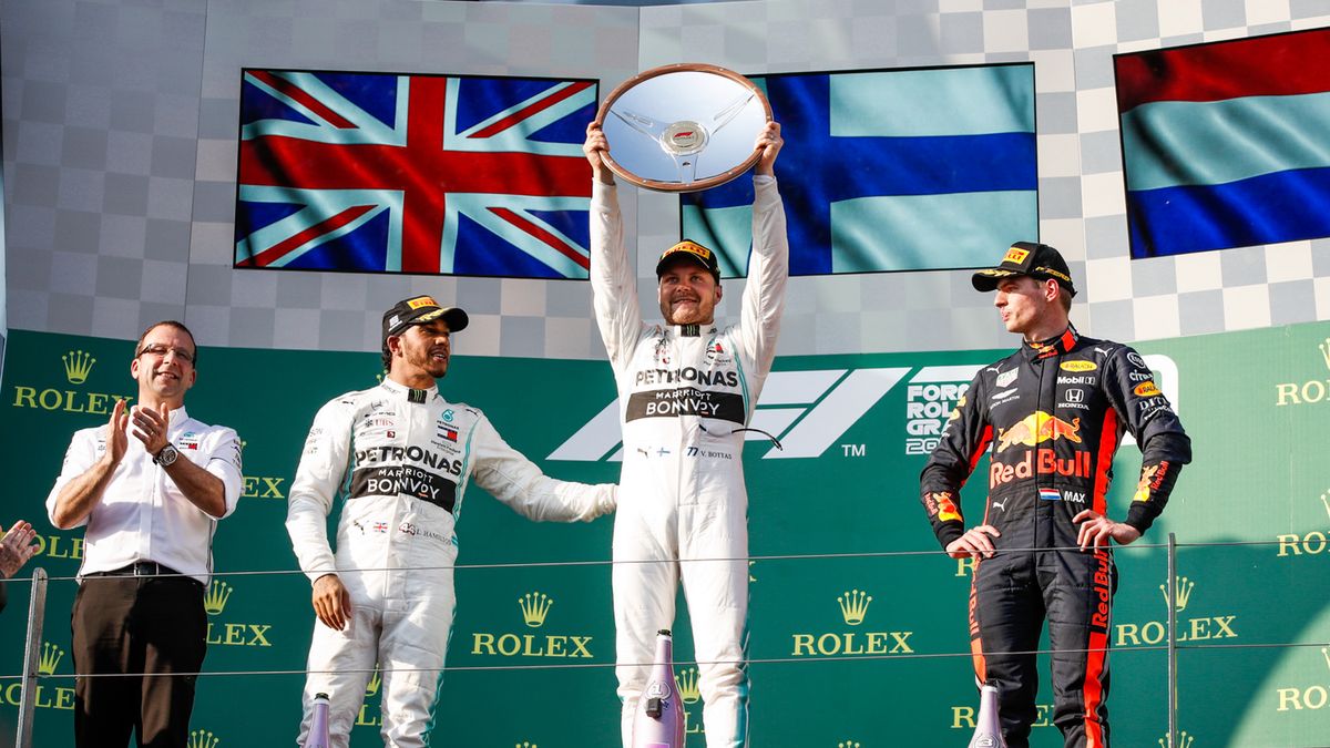 Zdjęcie okładkowe artykułu: Materiały prasowe / Mercedes / Na zdjęciu: Valtteri Bottas na podium GP Australii