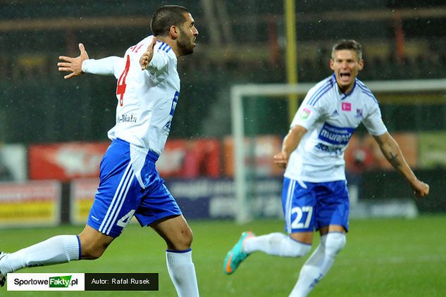 Liran Cohen (z lewej) mógłby zostać liderem drużyny Podbeskidzia