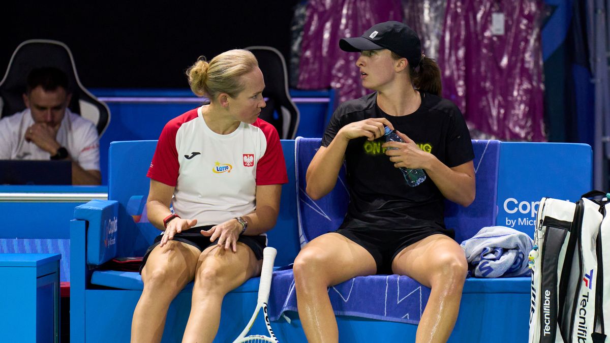 Getty Images / Daria Abramowicz i Iga Świątek