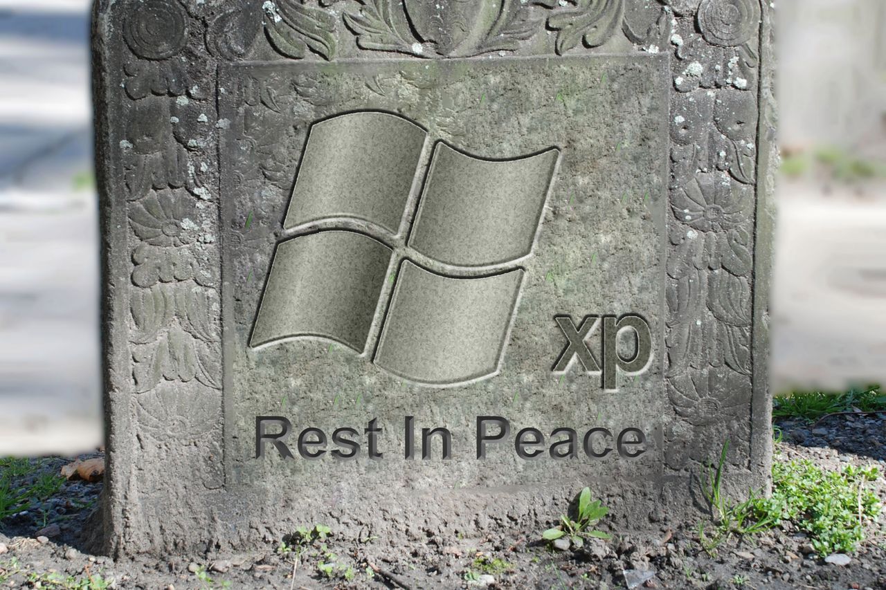 Windows XP rok później trzyma się nieźle. Wciąż wyprzedza Windows 8