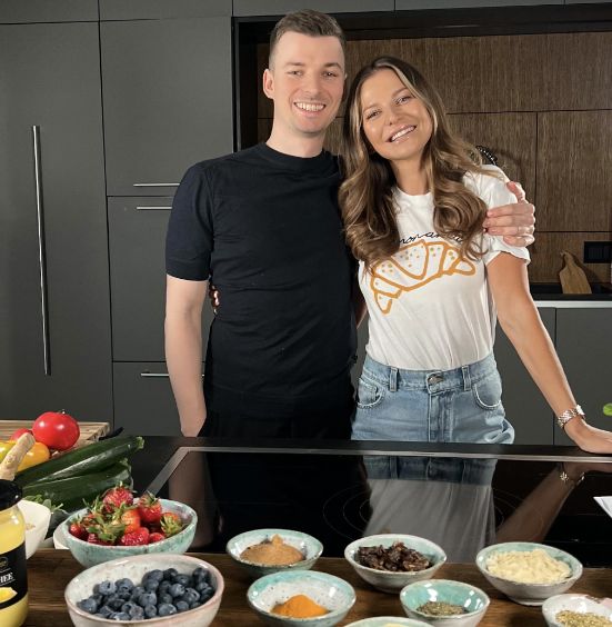 Anna Lewandowska i Piotr Stachurski