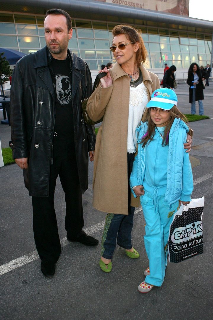 Joanna Pacula, Marcin Świderski i Nicole Saleta w 2006 roku