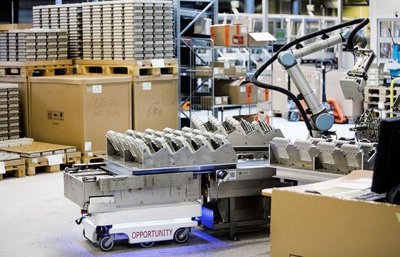 Omega Communication rozpoczyna współpracę z Mobile Industrial Robots