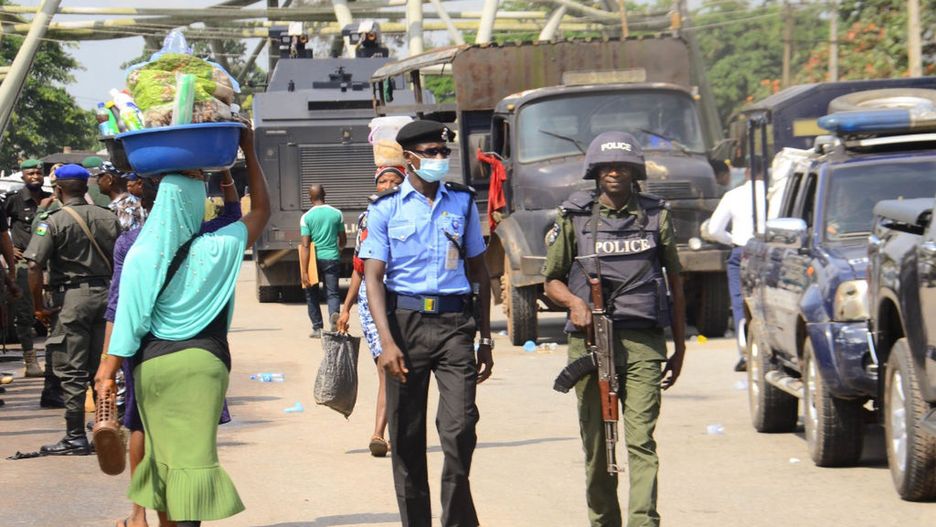 Policja w Nigerii