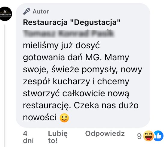 Restauracja po "Kuchennych Rewolucjach" odcina się od Gessler