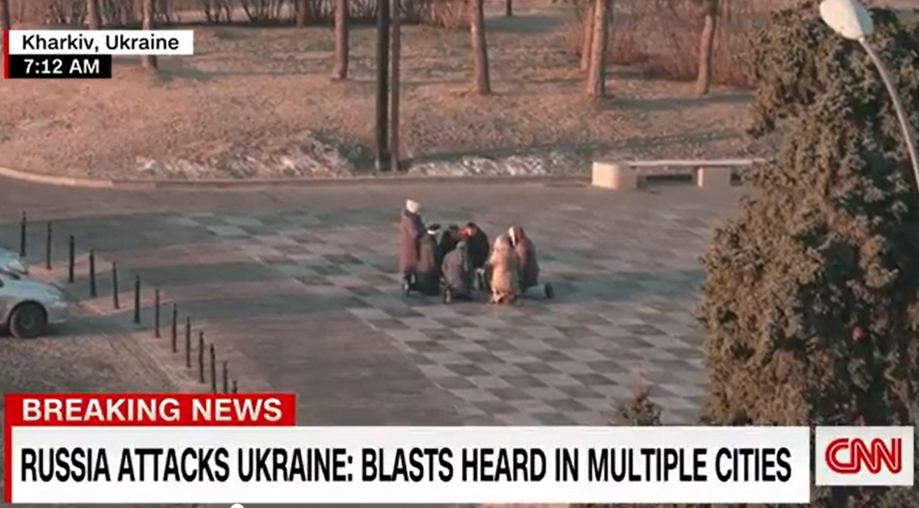 Była godz. 7:12. Przejmujące obrazki z Ukrainy