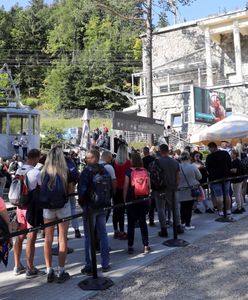 Tatry. Nawet kilka godzin w kolejce do kas i na szczyt