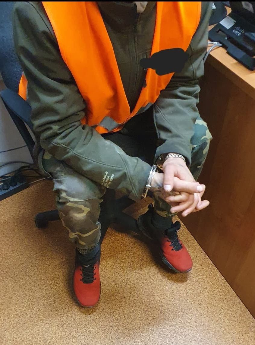 Domniemany sprawca kradzieży został zatrzymany przez policję