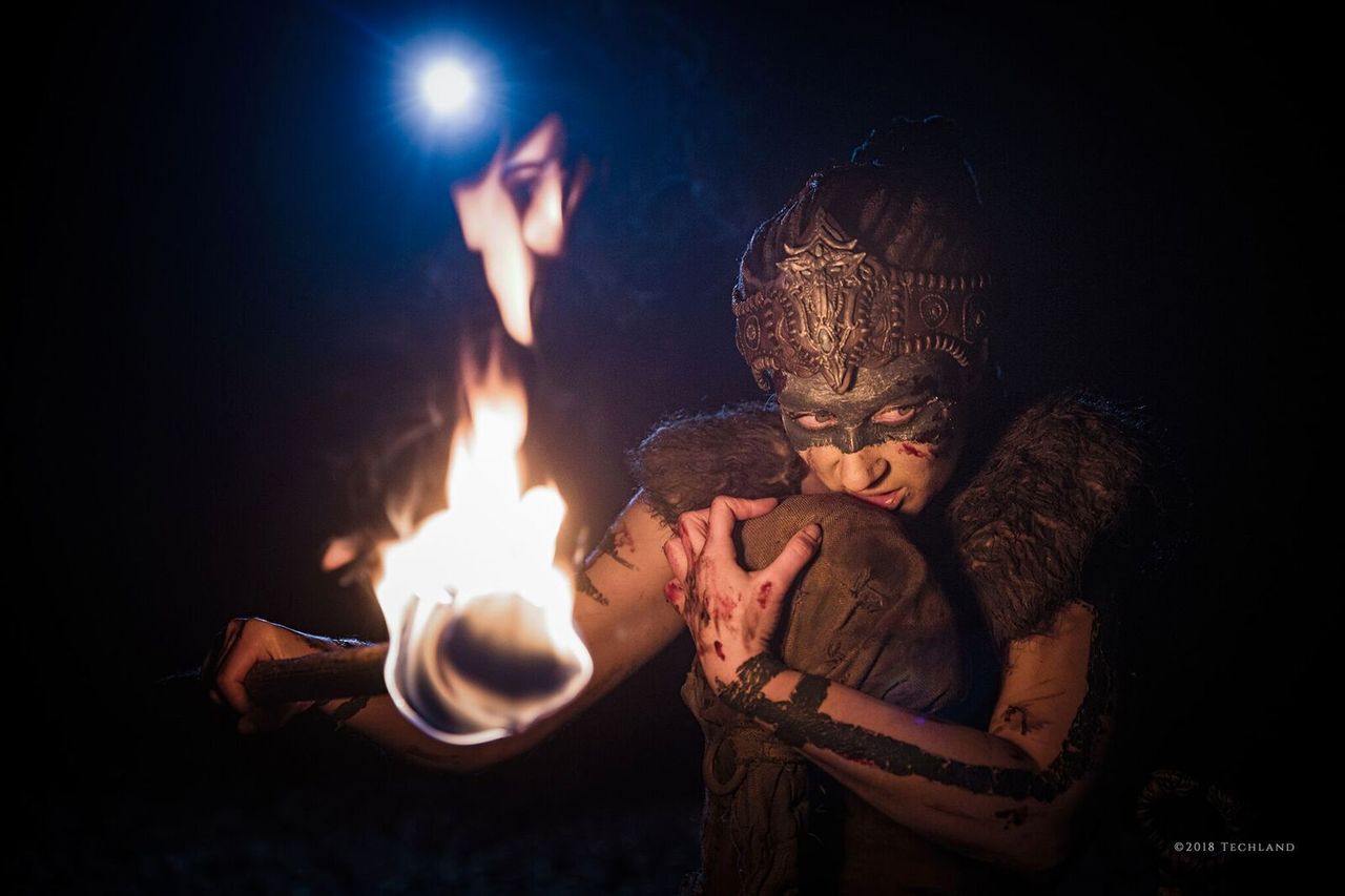 Hellblade: Senua's Sacrifice - niezwykły cosplay z okazji premiery wersji pudełkowej na PS4