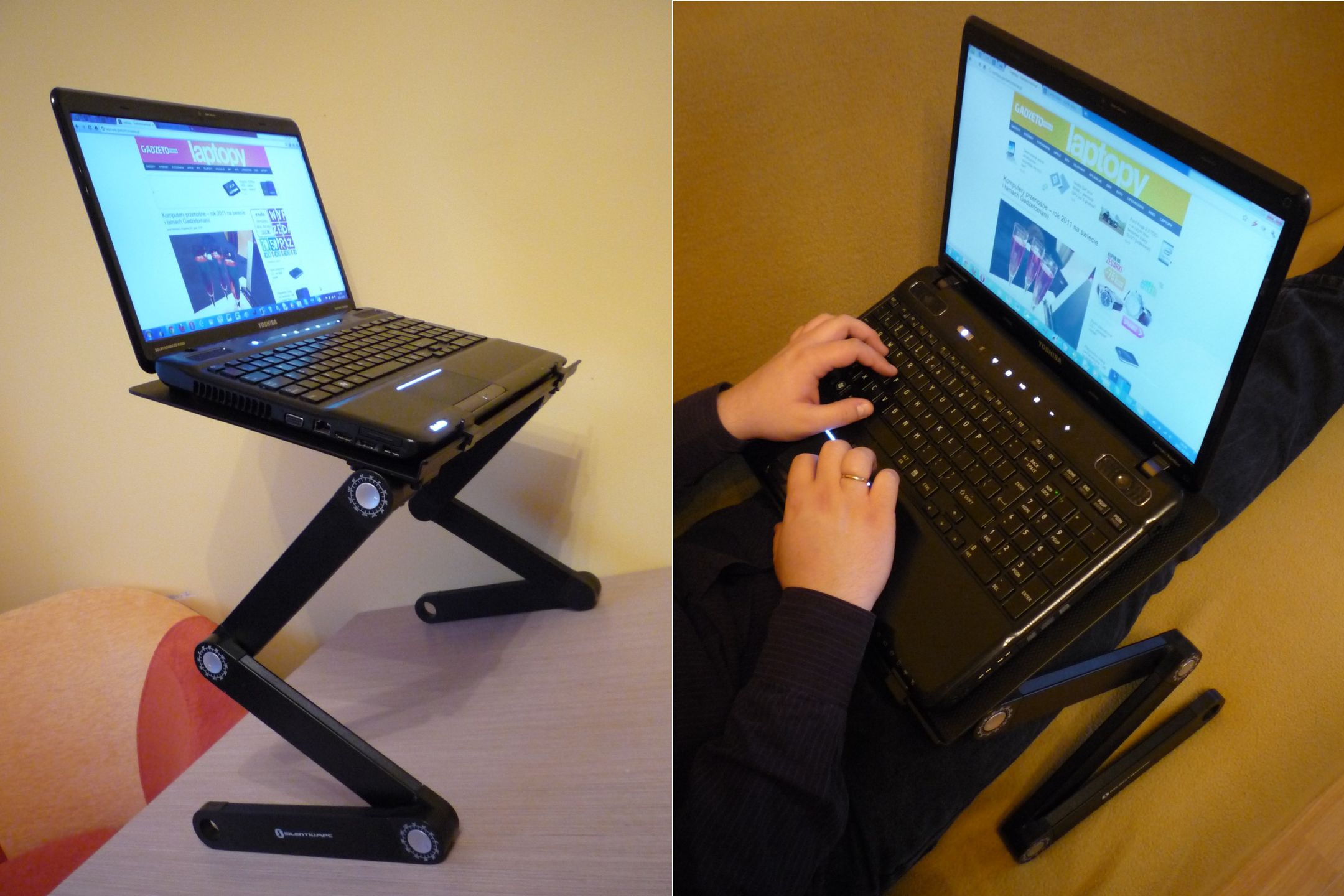 Atlas NT-L10 – wielofunkcyjny stolik pod laptopa [test] 6
