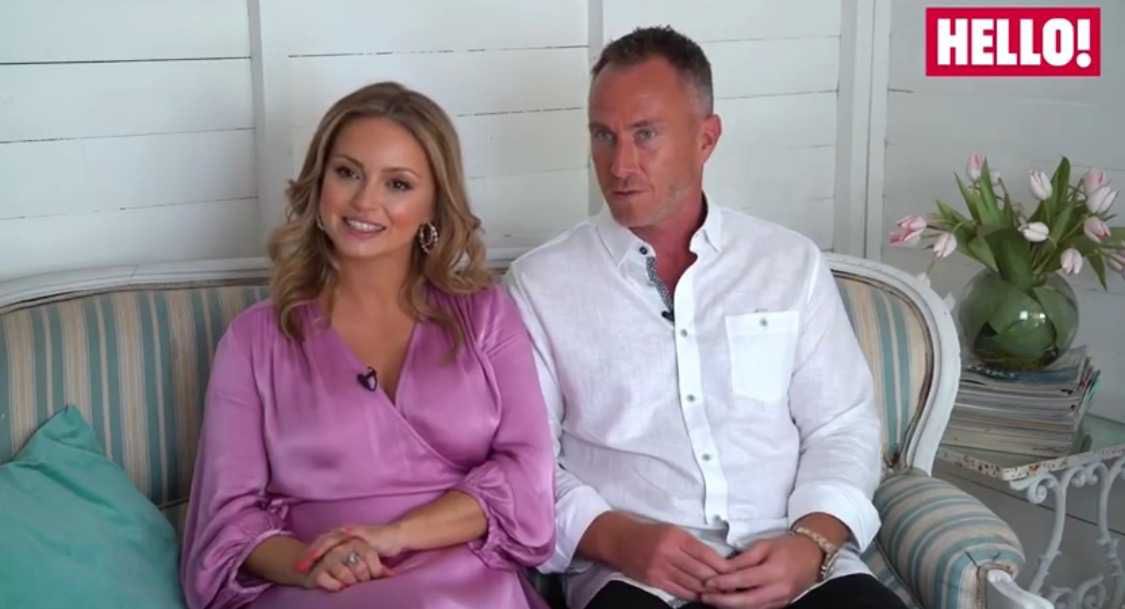 James Jordan i Ola Jordan w ciąży w sesji dla Hello!