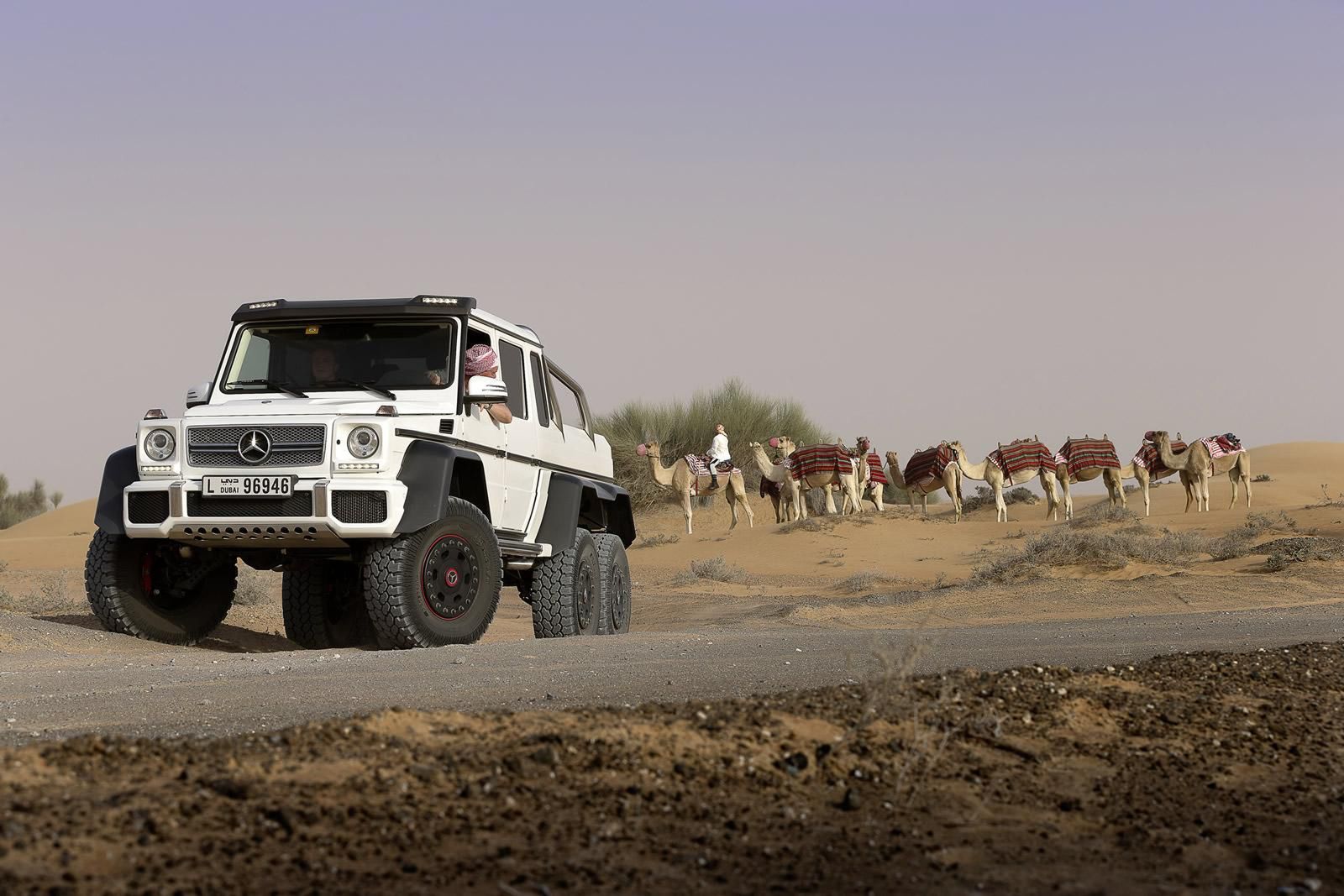 Mercedes-Benz G63 AMG 6x6 - terenowy potwór [galeria] 56